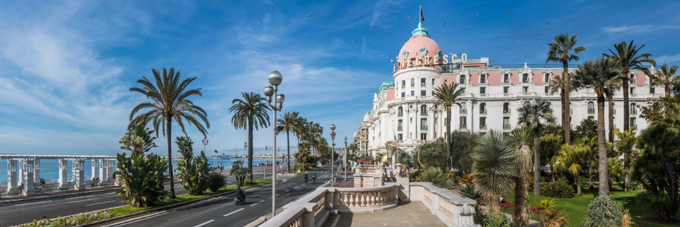 Herve Sentucq - Promenade des Anglais et Hôtel Negresco, Côte d'Azur