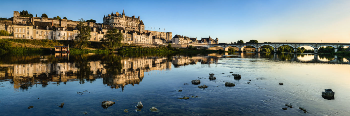 Herve Sentucq - La Loire et le château d'Amboise