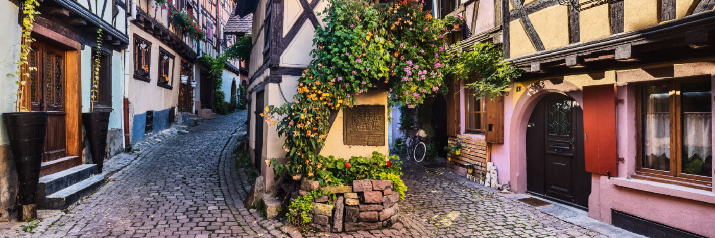 Herve Sentucq - Rue du Rempart, Eguisheim, Alsace
