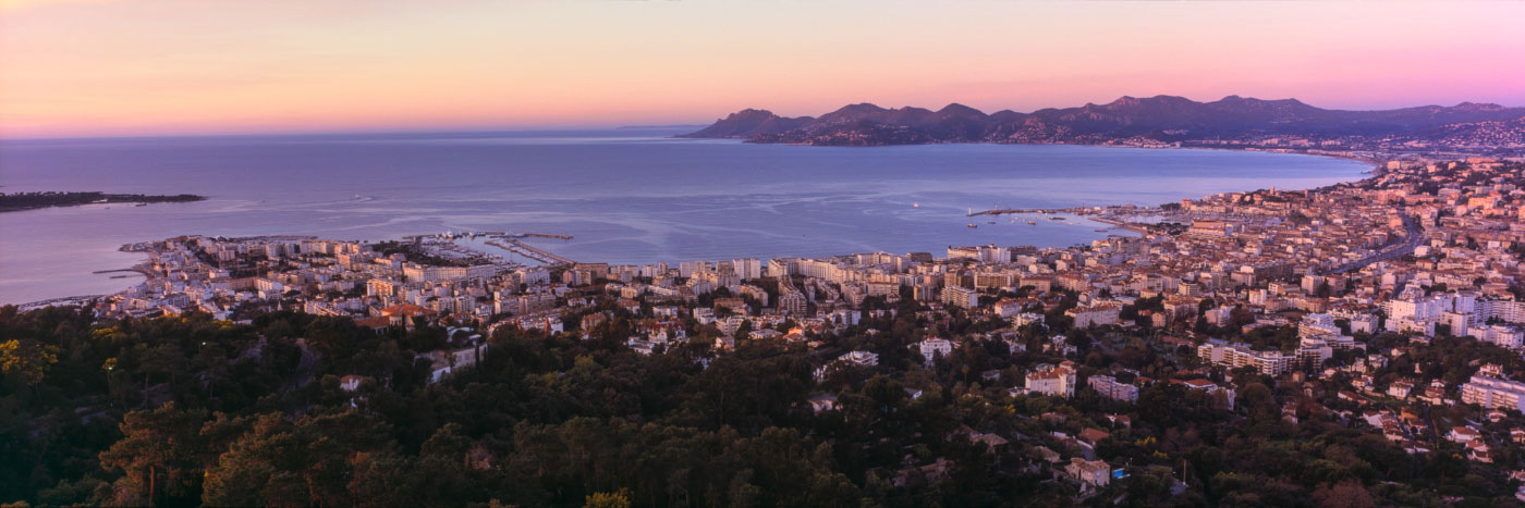 Herve Sentucq - Baie de Cannes et Massif de l'Esterel, Côte d'Azur