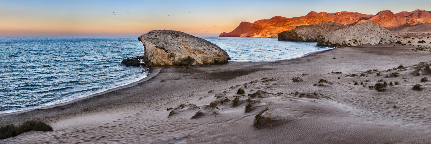 Herve Sentucq - Playa Monsul, côte de Cabo de Gata